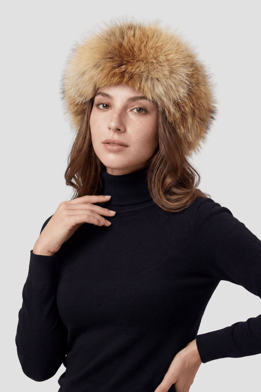 Bandeau fourrure renard Héritage fourrure