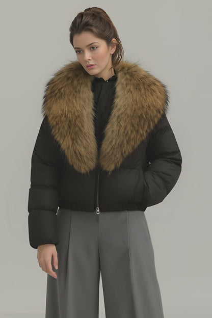 Blouson fourrure femme automne Héritage fourrure