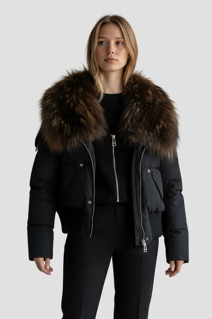 Blouson fourrure femme chaud Héritage fourrure