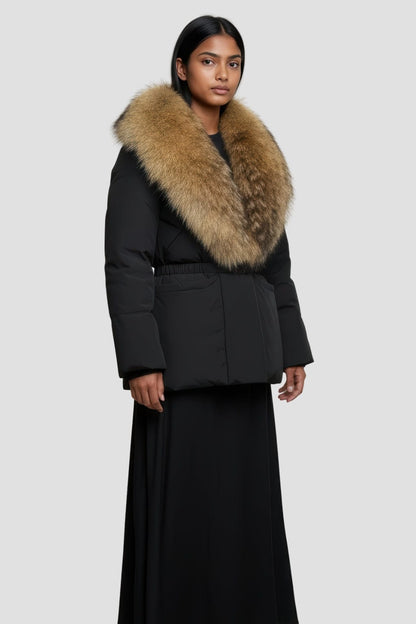 Blouson fourrure femme chaud Héritage fourrure