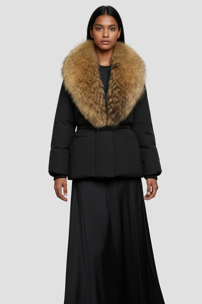 Blouson fourrure femme chaud Héritage fourrure
