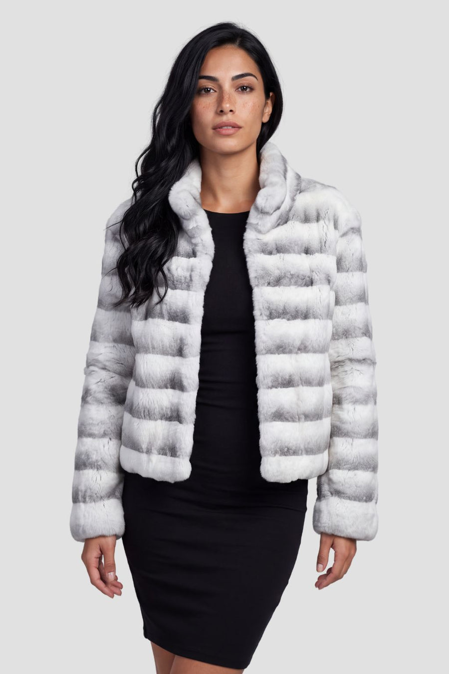 Blouson fourrure femme clair Héritage fourrure