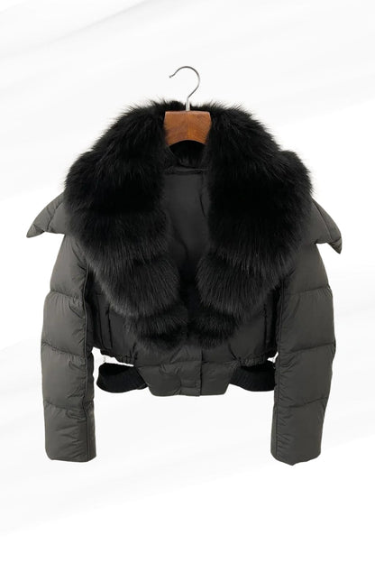 Blouson fourrure femme court Héritage fourrure