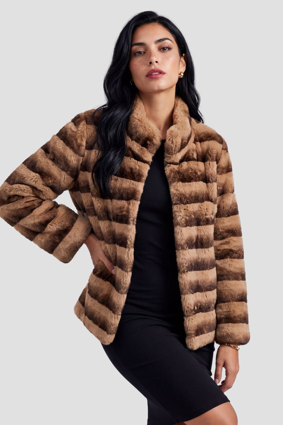 Blouson fourrure femme court Héritage fourrure