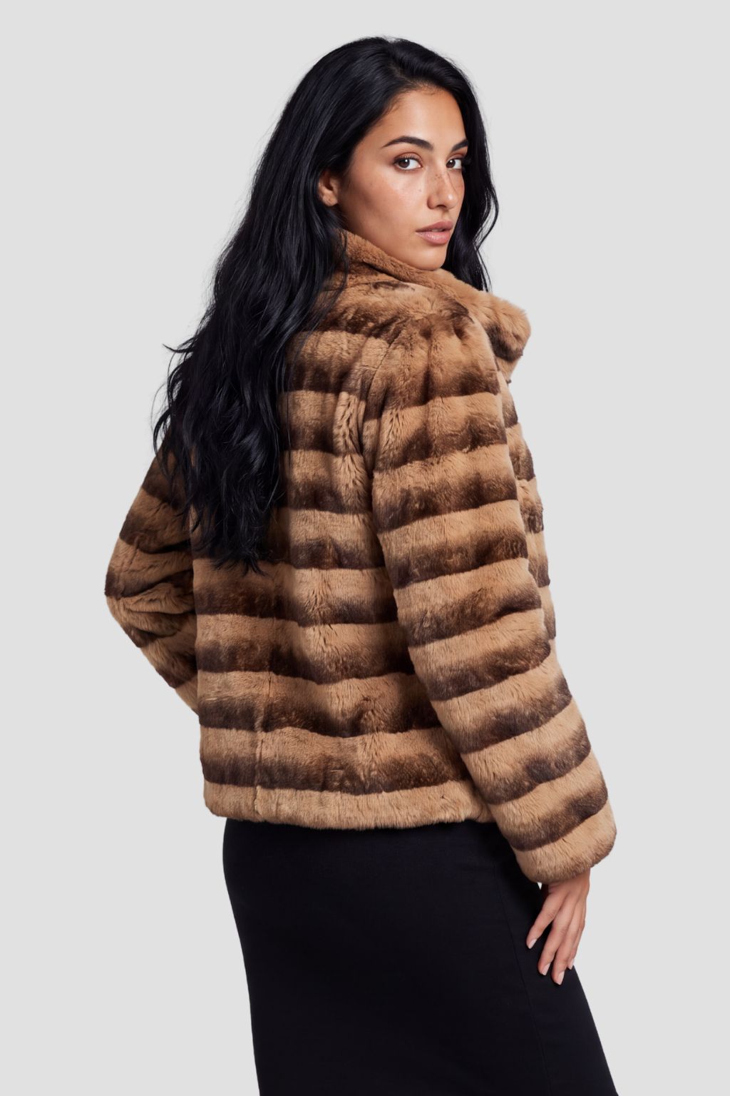 Blouson fourrure femme court Héritage fourrure