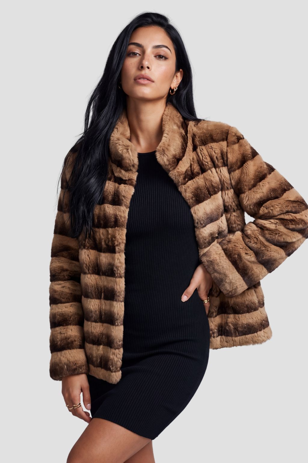 Blouson fourrure femme court Héritage fourrure