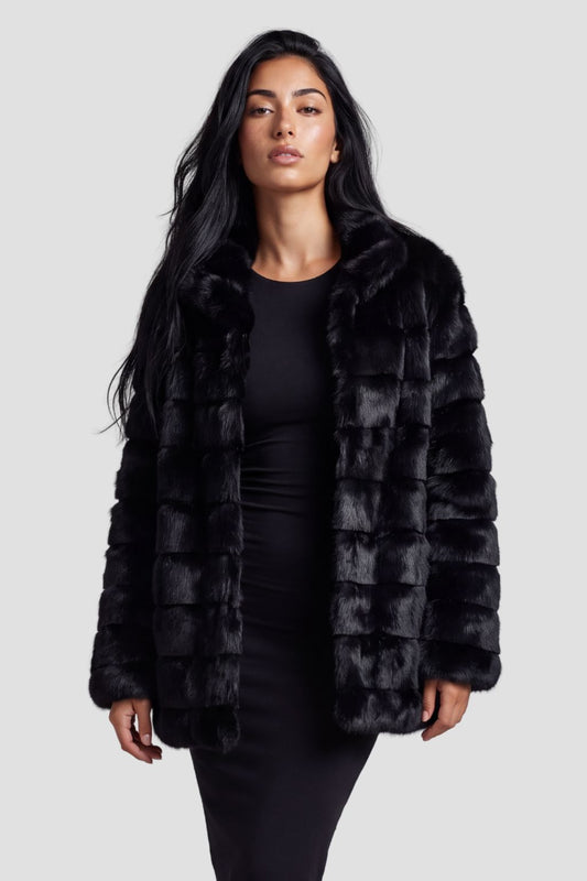 Blouson fourrure femme hiver Héritage fourrure