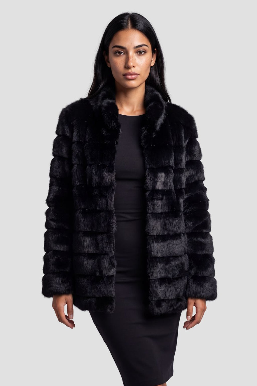 Blouson fourrure femme hiver Héritage fourrure