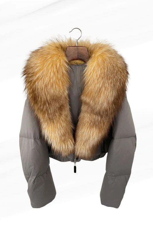 Blouson fourrure femme renard Héritage fourrure