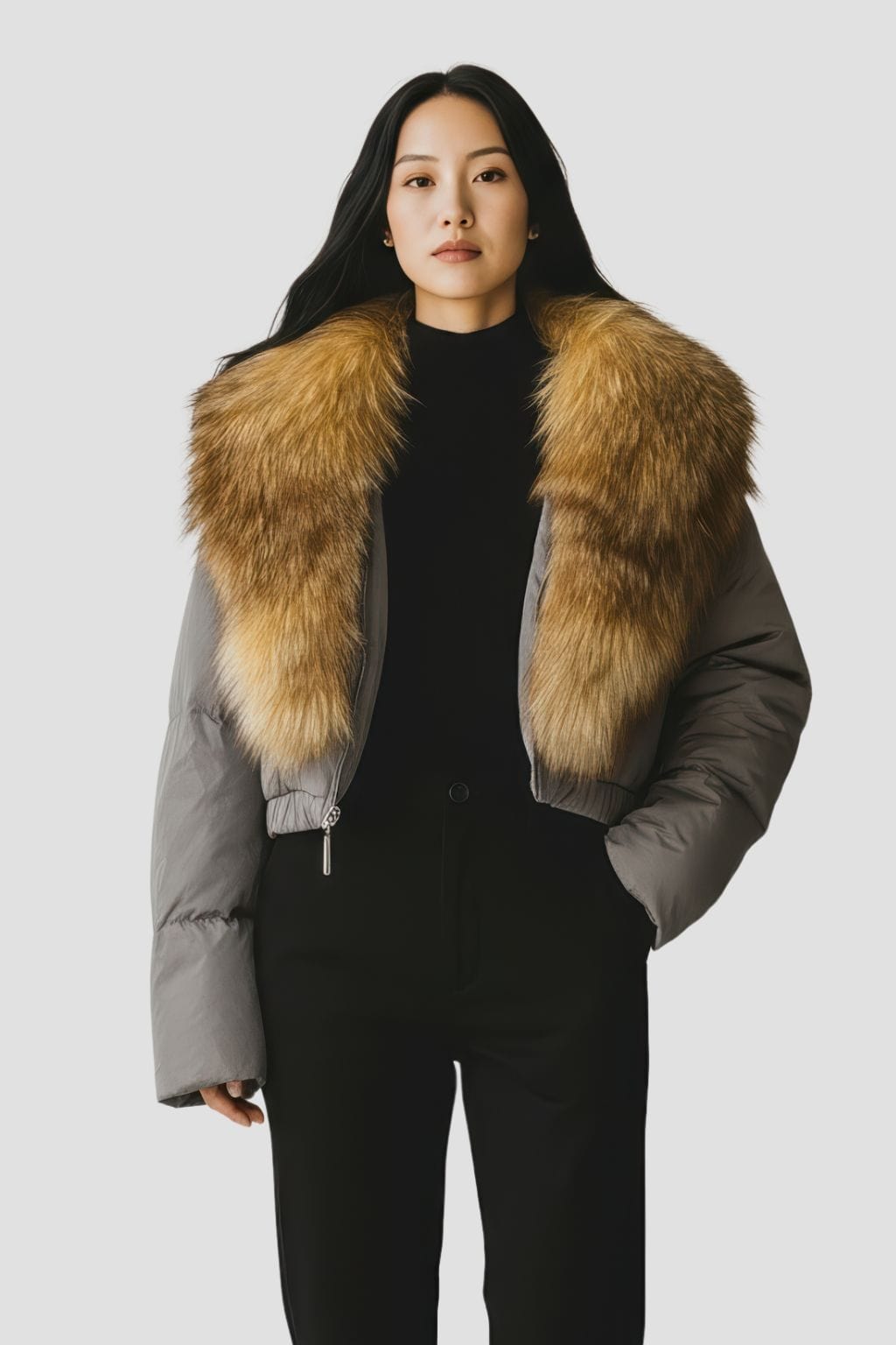 Blouson fourrure femme renard Héritage fourrure