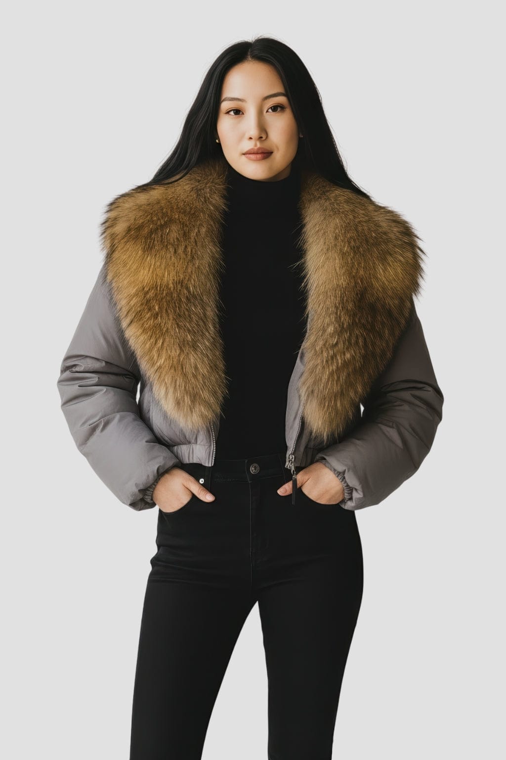 Blouson fourrure femme renard Héritage fourrure