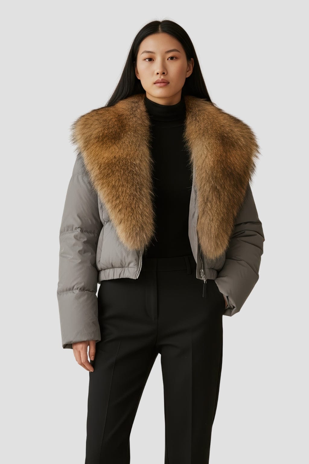 Blouson fourrure femme renard Héritage fourrure