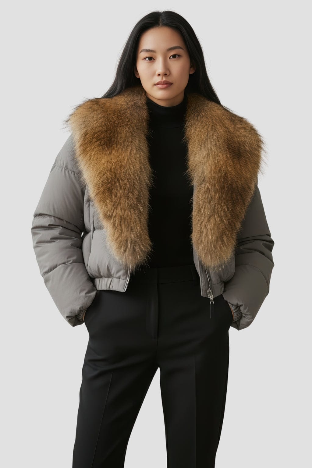 Blouson fourrure femme renard Héritage fourrure