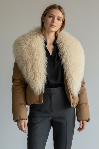 Blouson fourrure mouton Héritage fourrure