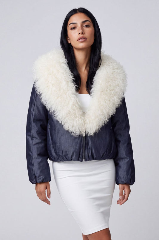 Blouson fourrure mouton Héritage fourrure