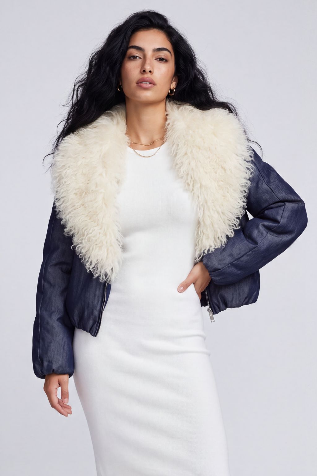 Blouson fourrure mouton Héritage fourrure