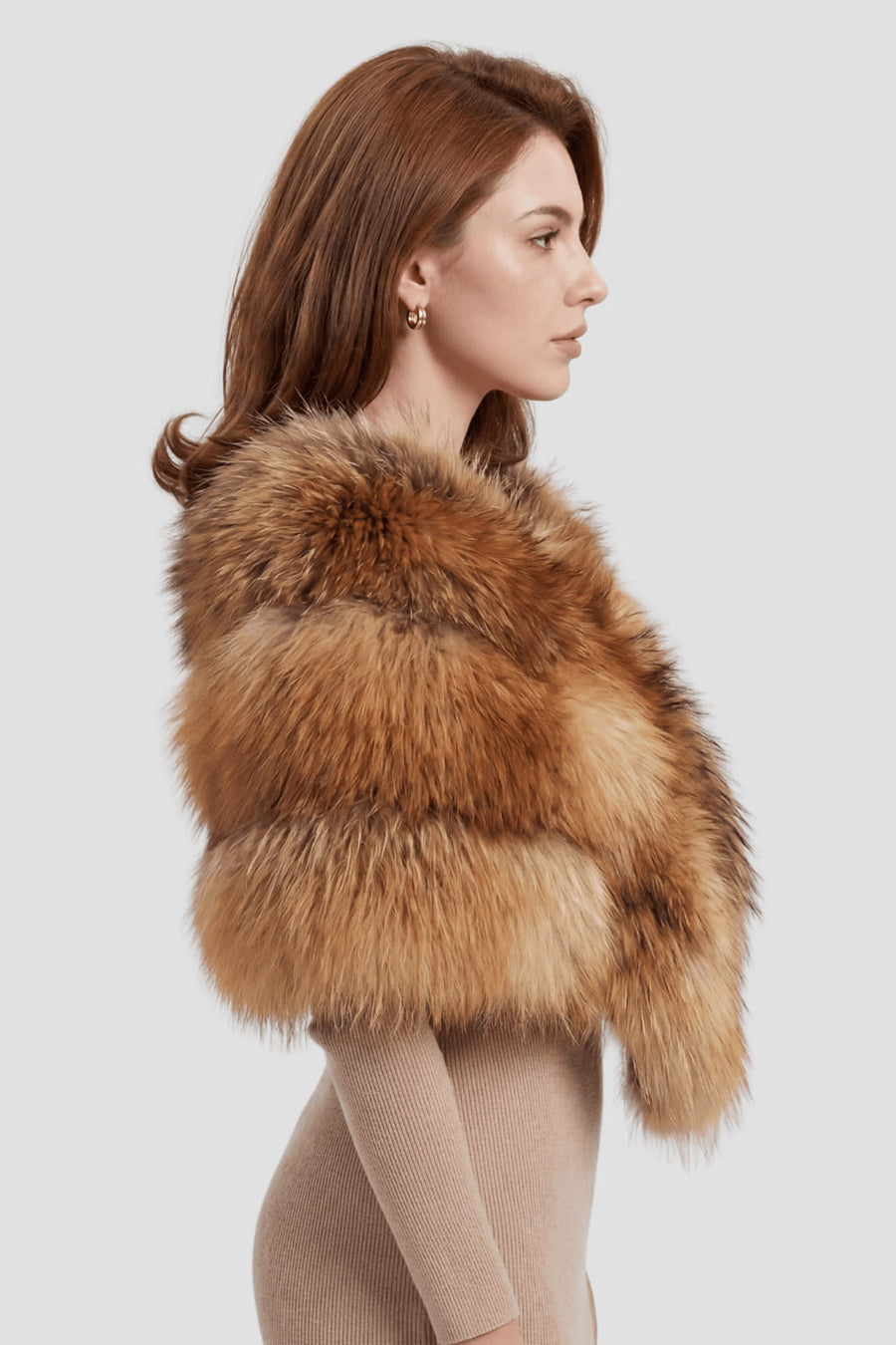 Boléro en fourrure femme luxe Héritage fourrure