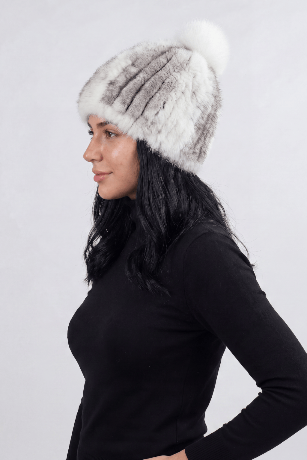 Bonnet fourrure femme chaud Héritage fourrure