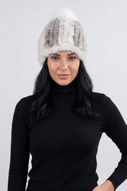 Bonnet fourrure femme chaud Héritage fourrure