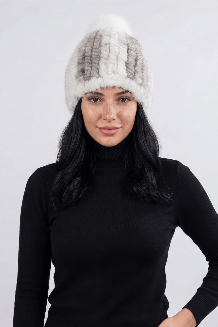 Bonnet fourrure femme chaud Héritage fourrure
