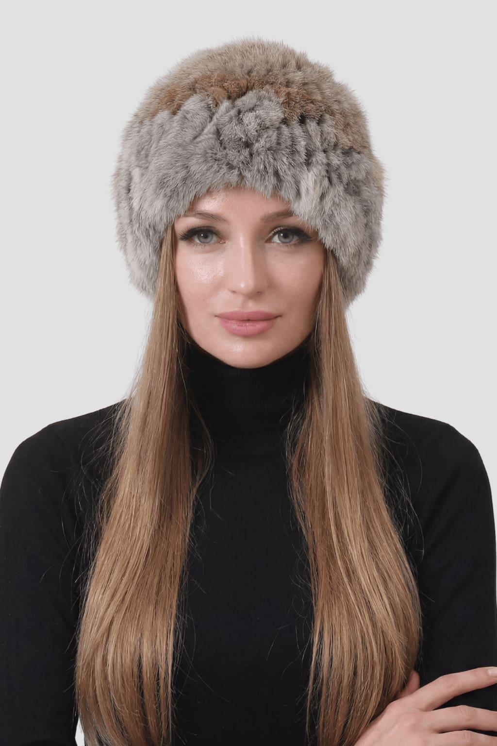 Bonnet fourrure lapin Héritage fourrure