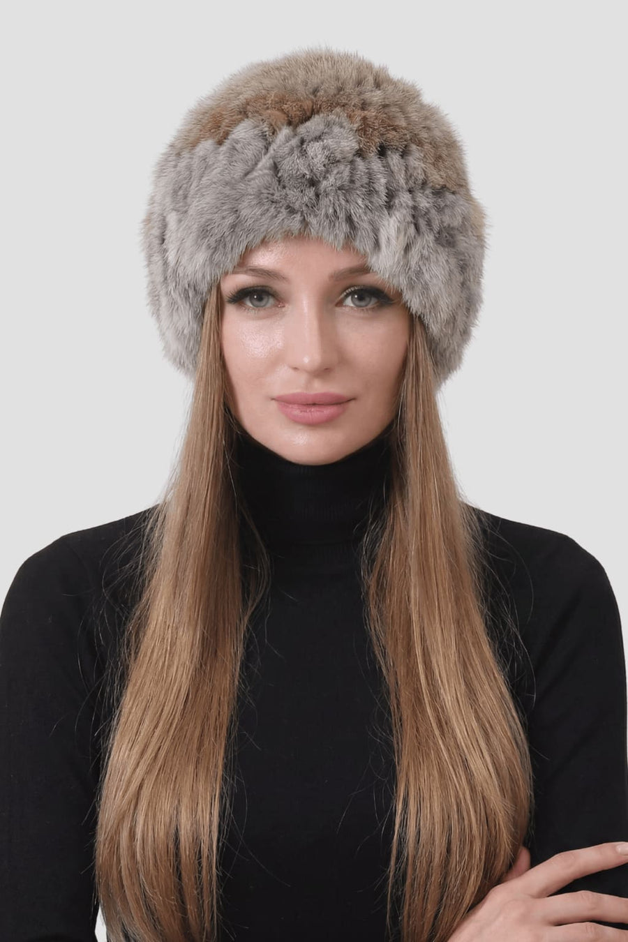 Bonnet fourrure lapin Héritage fourrure