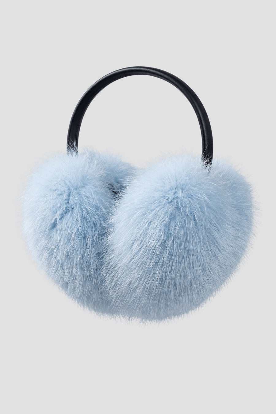 Cache-oreilles en fourrure bleu Héritage fourrure