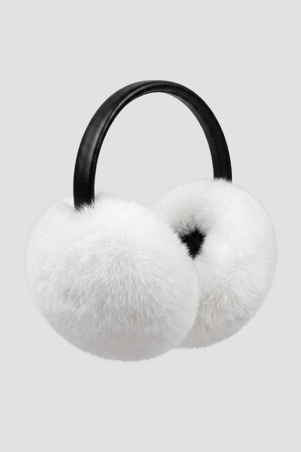 Cache-oreilles fourrure blanc Héritage fourrure