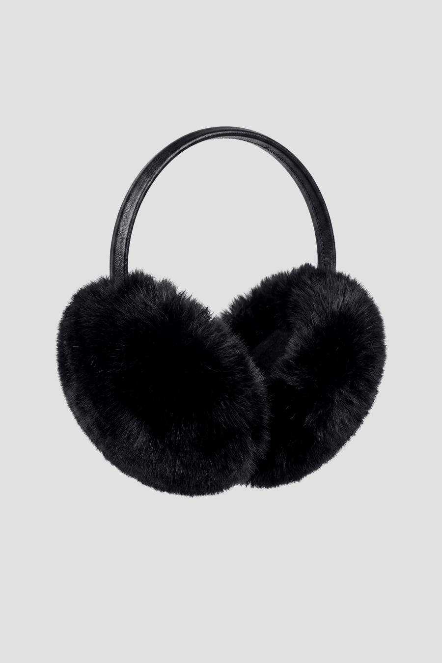 Cache-oreilles fourrure noir Héritage fourrure