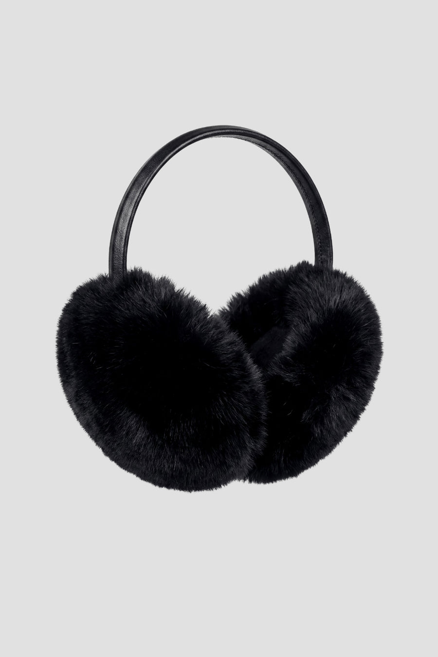 Cache-oreilles fourrure noir Héritage fourrure