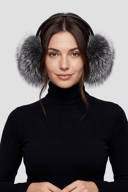 Cache-oreilles fourrure renard Héritage fourrure