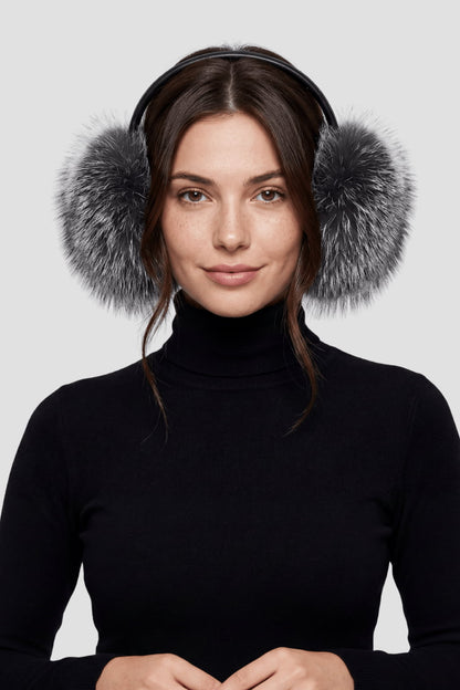 Cache-oreilles fourrure renard Héritage fourrure