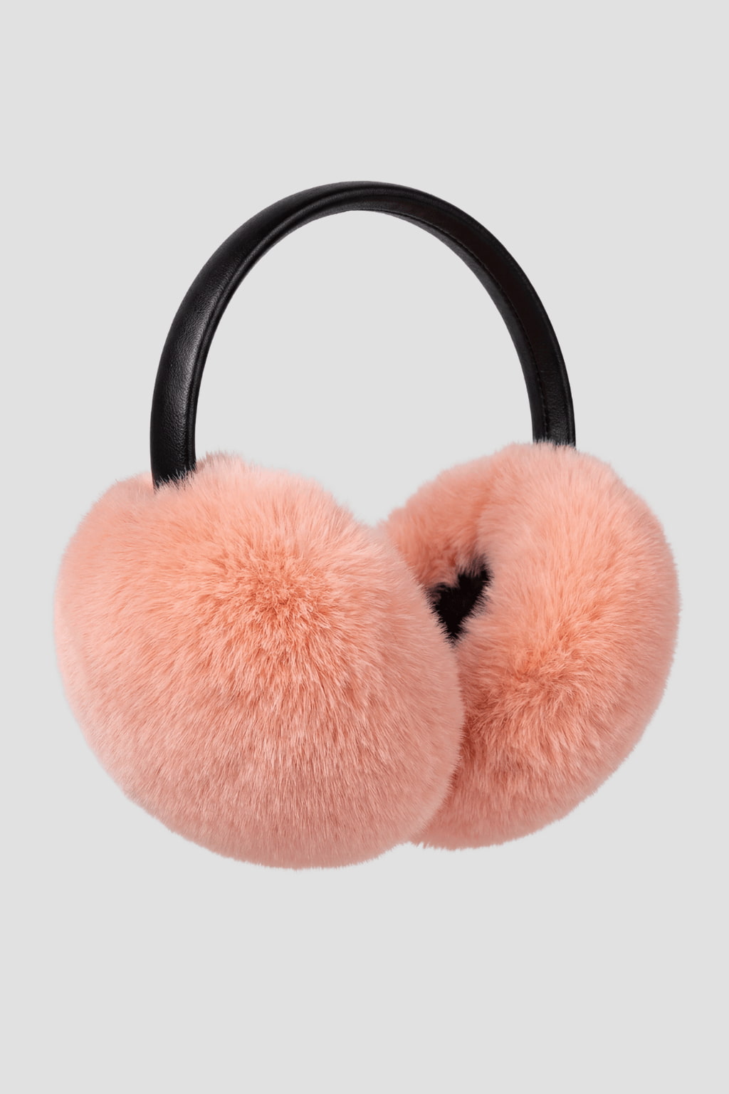 Cache-oreilles fourrure rose Héritage fourrure