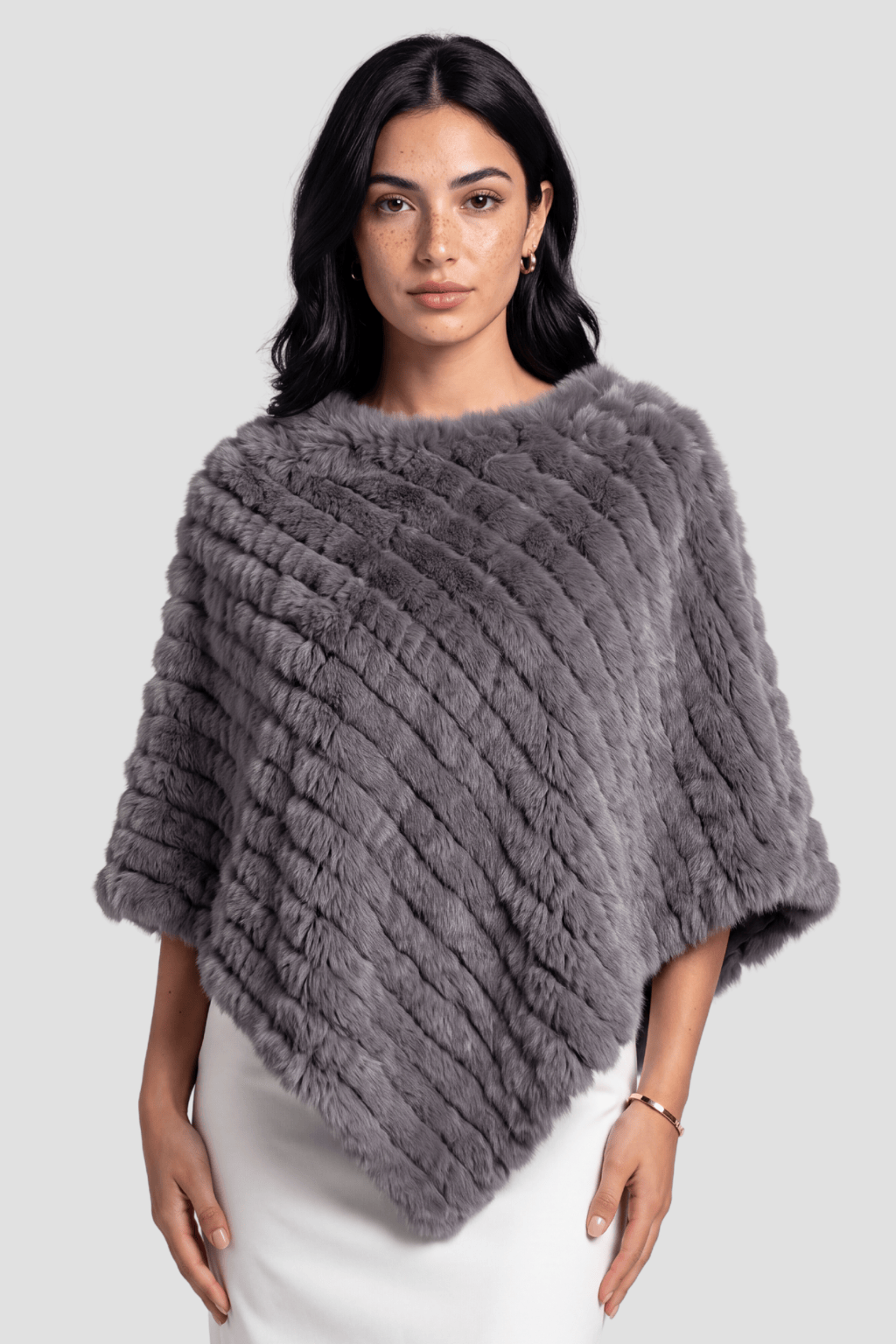 Cape fourrure courte femme Héritage fourrure