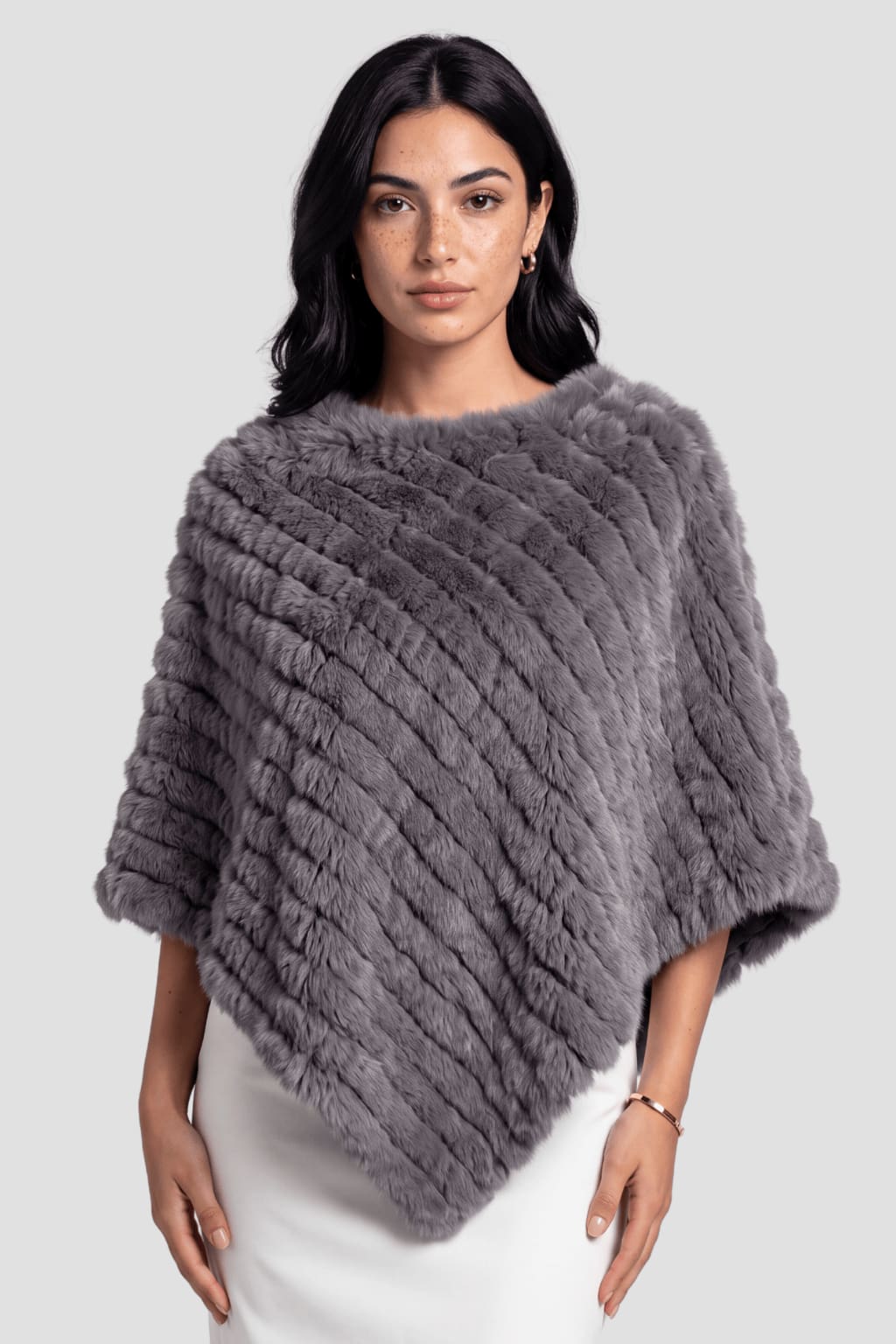 Cape fourrure courte femme Héritage fourrure