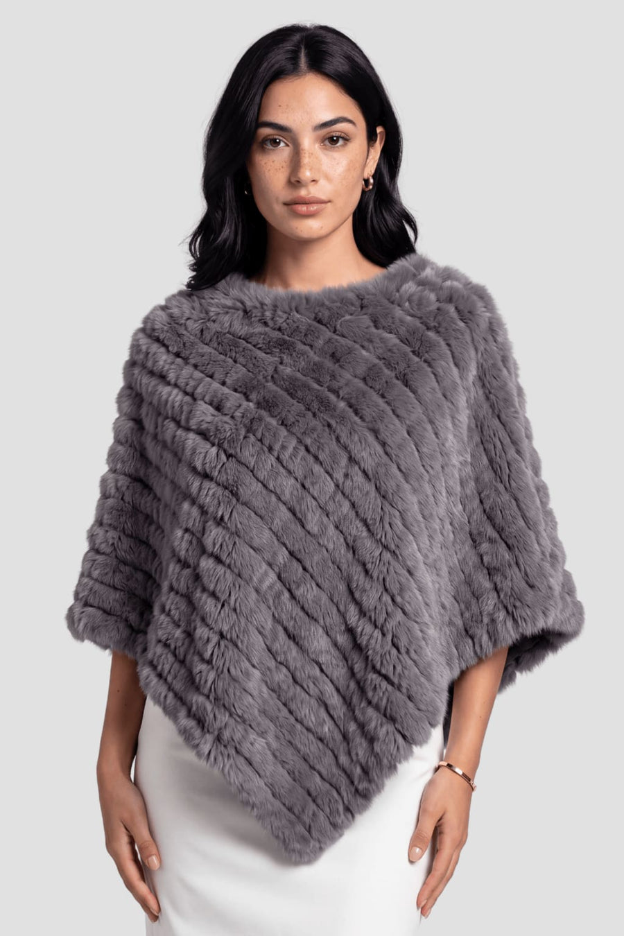 Cape fourrure courte femme Héritage fourrure