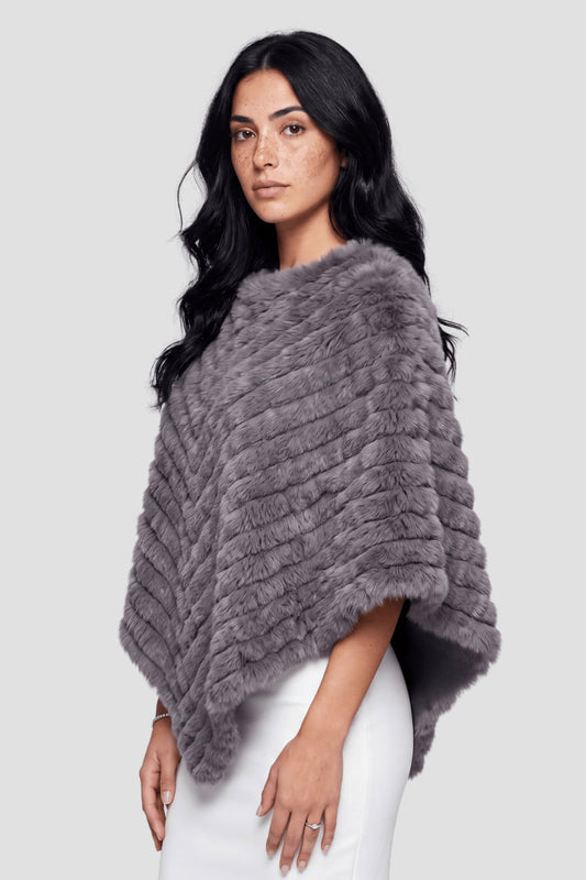 Cape fourrure courte femme Héritage fourrure