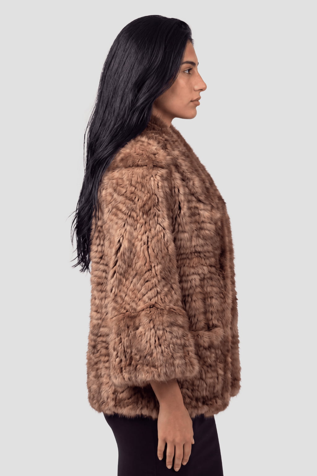 Cape fourrure femme large Héritage fourrure