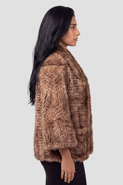 Cape fourrure femme large Héritage fourrure