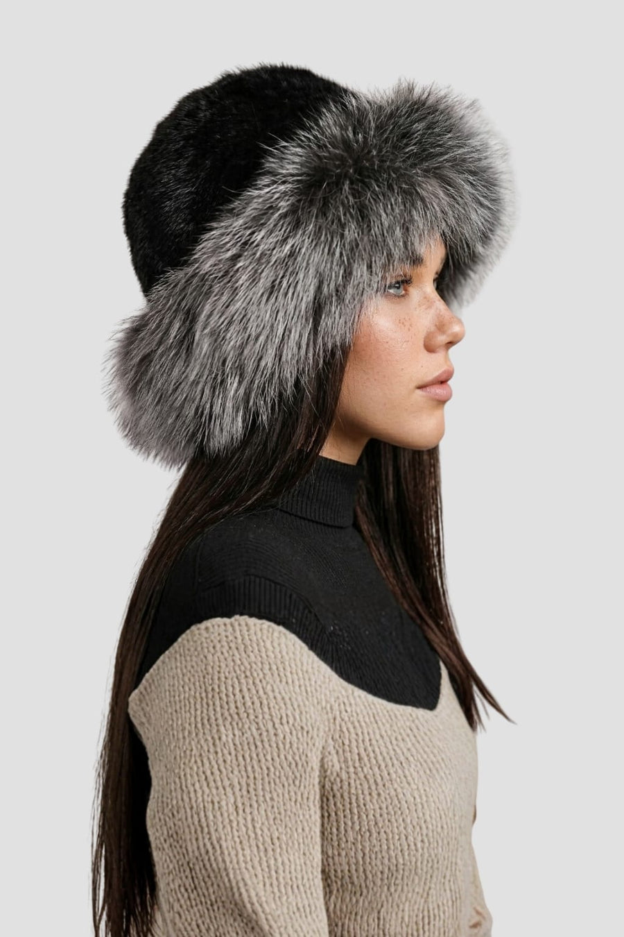 Chapeau en fourrure renard Héritage fourrure