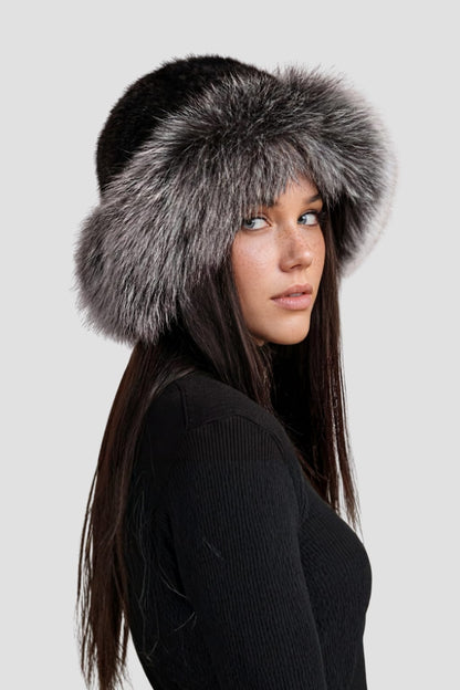Chapeau en fourrure renard Héritage fourrure