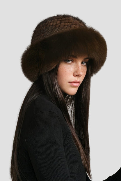 Chapeau en fourrure vison Héritage fourrure