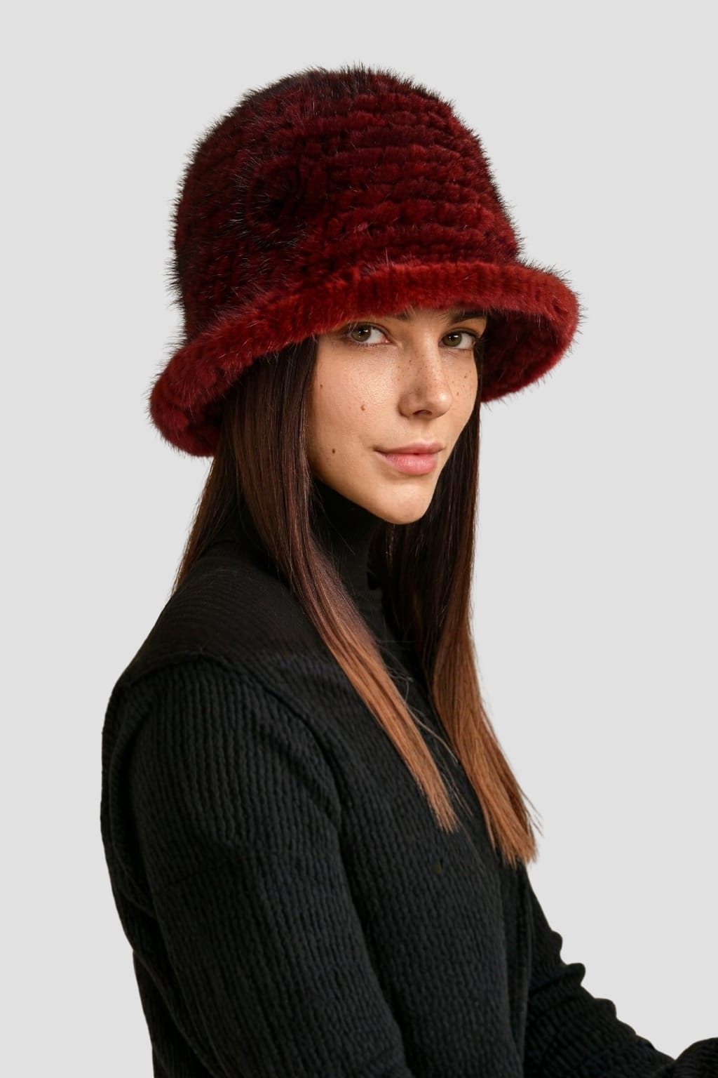 Chapeau fourrure femme chaud Héritage fourrure