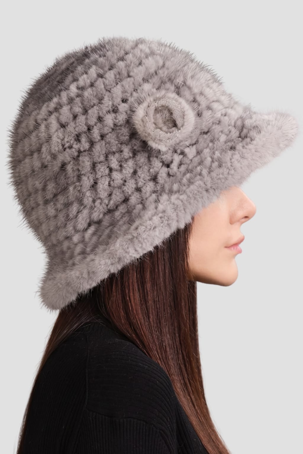 Chapeau fourrure femme doux Héritage fourrure
