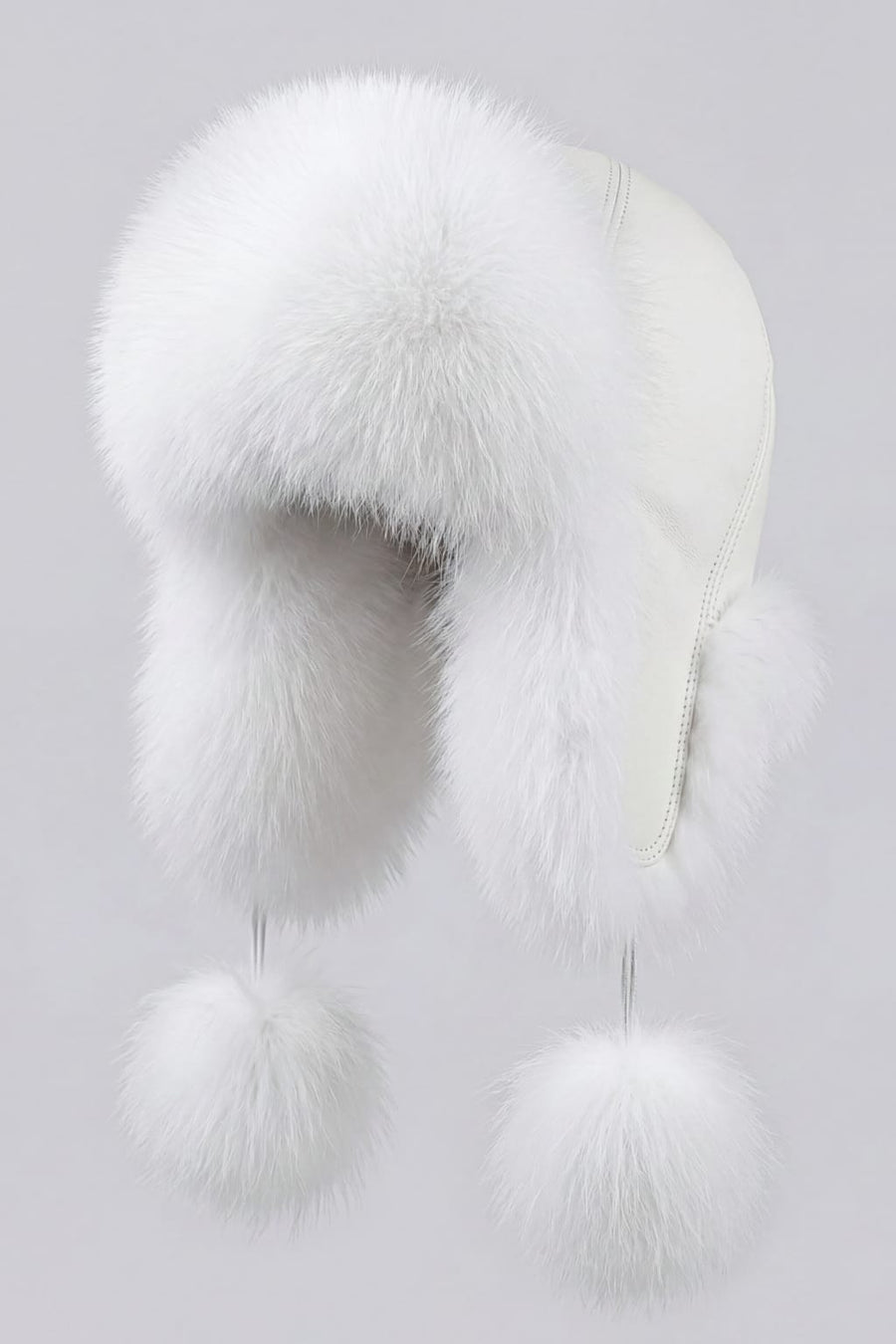 Chapka fourrure blanc Héritage fourrure