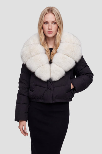 Doudoune fourrure femme bubble Héritage fourrure