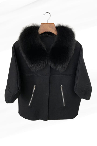 Gilet col en fourrure femme Héritage fourrure