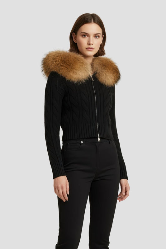 Gilet en fourrure de renard Héritage fourrure