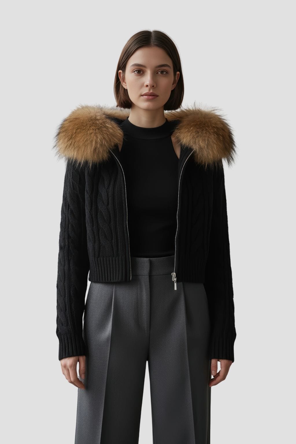 Gilet en fourrure de renard Héritage fourrure