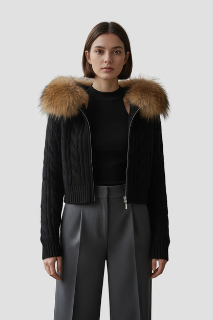 Gilet en fourrure de renard Héritage fourrure